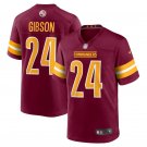 Men's Antonio Gibson #24 Washington Commanders Game Jersey Burgundy