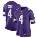 Men's Dalvin Cook #4 Minnesota Vikings Game Jersey - Purple