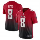 Men's Kyle Pitts #8 Atlanta Falcons Alternate 2 Vapor Limited Jersey - Red