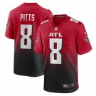 Men's Kyle Pitts #8 Atlanta Falcons Game Jersey - Red