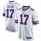 Men's Josh Allen #17 Buffalo Bills Game Player Jersey - White
