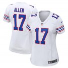 Women's Josh Allen #17 Buffalo Bills Game Player Jersey - White