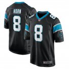 Men's Jaycee Horn #8 Carolina Panthers Player Game Jersey - Black