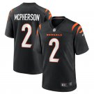 Men's Evan McPherson #2 Cincinnati Bengals Game Jersey - Black