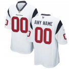 Custom Men's Houston Texans Game Jersey - White