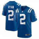 Men's Matt Ryan #2 Indianapolis Colts Game Jersey - Royal