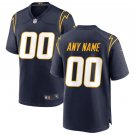 Custom Men's Los Angeles Chargers Game Jersey - Navy
