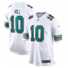 Men's Tyreek Hill #10 Miami Dolphins Game Jersey - White