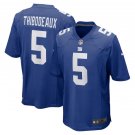 Men's Kayvon Thibodeaux #5 New York Giants 2022 NFL Draft First Round Pick Game Jersey - Royal