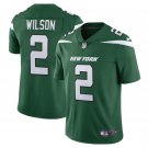 Men's Zach Wilson #2 New York Jets Vapor Limited Jersey - Gotham Green