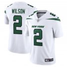 Men's Zach Wilson #2 New York Jets Vapor Limited Jersey - Spotlight White