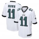 Men's A.J. Brown #11 Philadelphia Eagles Alternate Game Jersey - White