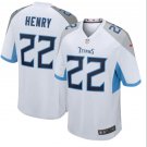 Men's Derrick Henry #22 Tennessee Titans Game Jersey - White