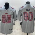 Men's Jerry Rice #80 San Francisco 49ers Atmosphere Fashion Limited Jersey - Gray