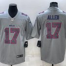 Men's Josh Allen #17 Buffalo Bills Atmosphere Fashion Limited Jersey - Gray