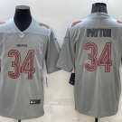 Men's Walter Payton #34 Chicago Bears Atmosphere Fashion Limited Jersey - Gray