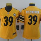 Women's Minkah Fitzpatrick #39 Pittsburgh Steelers Limited Player Jersey Yellow