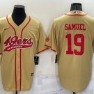 Men's Deebo Samuel #19 San Francisco 49ers Limited Jersey Gold