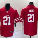 Men's Frank Gore #21 San Francisco 49ers Limited Jersey Scarlet Christmas Gift