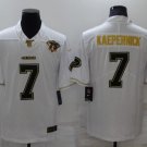 Men's Colin Kaepernick #7 San Francisco 49ers Limited Gold Name Jersey White