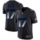 Men's Josh Allen #17 Buffalo Bills Limited Player Jersey Black Smoke Fashion