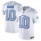 Men's Khalil Shakir #10 Buffalo Bills 2025 Rivalries Collection Limited Jersey - White