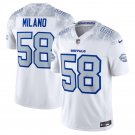 Men's Matt Milano #58 Buffalo Bills 2025 Rivalries Collection Limited Jersey - White