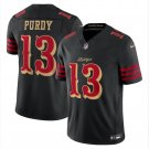 Men's Brock Purdy #13 San Francisco 49ers 2025 Rivalries Collection Limited Jersey - Black