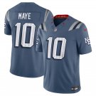 Men's Drake Maye #10 New England Patriots 2025 Rivalries Collection Limited Jersey Storm Blue