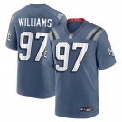 Men's Milton Williams #97 New England Patriots 2025 Rivalries Collection Limited Jersey Blue