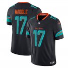 Men's Jaylen Waddle #17 Miami Dolphins 2025 Rivalries Collection Limited Jersey Pitch Blue