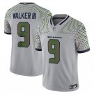Men's Kenneth Walker III #9 Seattle Seahawks 2025 Rivalries Collection Limited Jersey Wolf Gray
