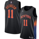 Jalen Brunson #11 New York Knicks Unisex Swingman Jersey Statement Edition Black