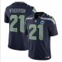 Men's Devon Witherspoon #21 Seattle Seahawks 50th Season Vapor Limited Jersey College Navy