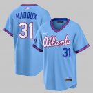Greg Maddux Atlanta Braves 2026 City Connect Stadium Jersey Powder Blue