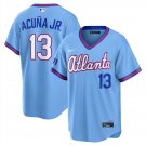 Ronald Acuña Jr. Atlanta Braves 2026 City Connect Stadium Jersey Powder Blue
