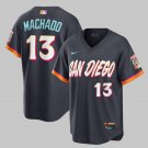 Manny Machado San Diego Padres 2026 City Connect Stadium Jersey Obsidian