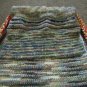 Multi-colored Large Drawstring Knit Bag