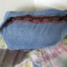 Upcycled and Reconstructed Large Jean Shoulder Bag