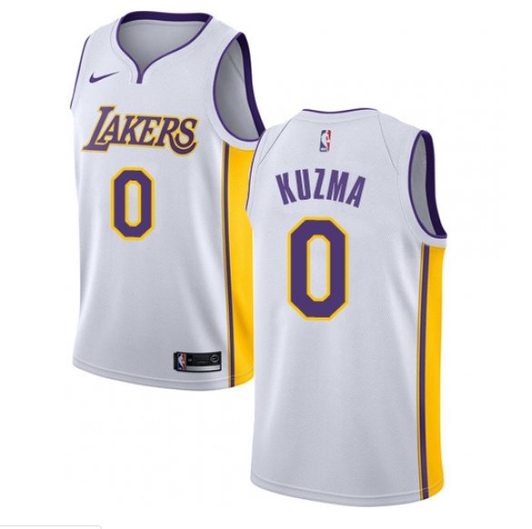 kyle kuzma white jersey