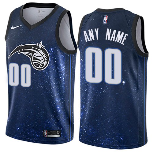 Men's Orlando Magic City Edition Blue Athletic Custom Name Jersey