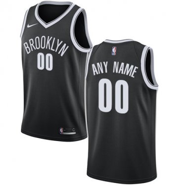Men's Brooklyn Nets Personalized Black 