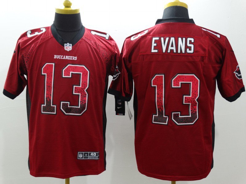 Men's Tampa Bay Buccaneers #13 MIKE EVANS NFL Jersey Red