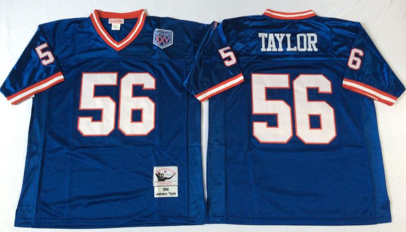 NEW YORK GIANTS 1980's Throwback Home NFL Jersey Customized Any Name &  Number(s) - Custom Throwback Jerseys