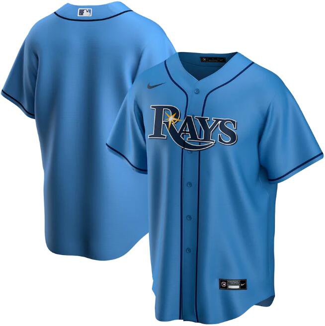 Men's Tampa Bay Rays - Blank Cool Base / FlexBase Stitched Jersey