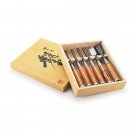 Fujikawa Okyo Japanese Chisel Set with Storage Box - 6 Piece