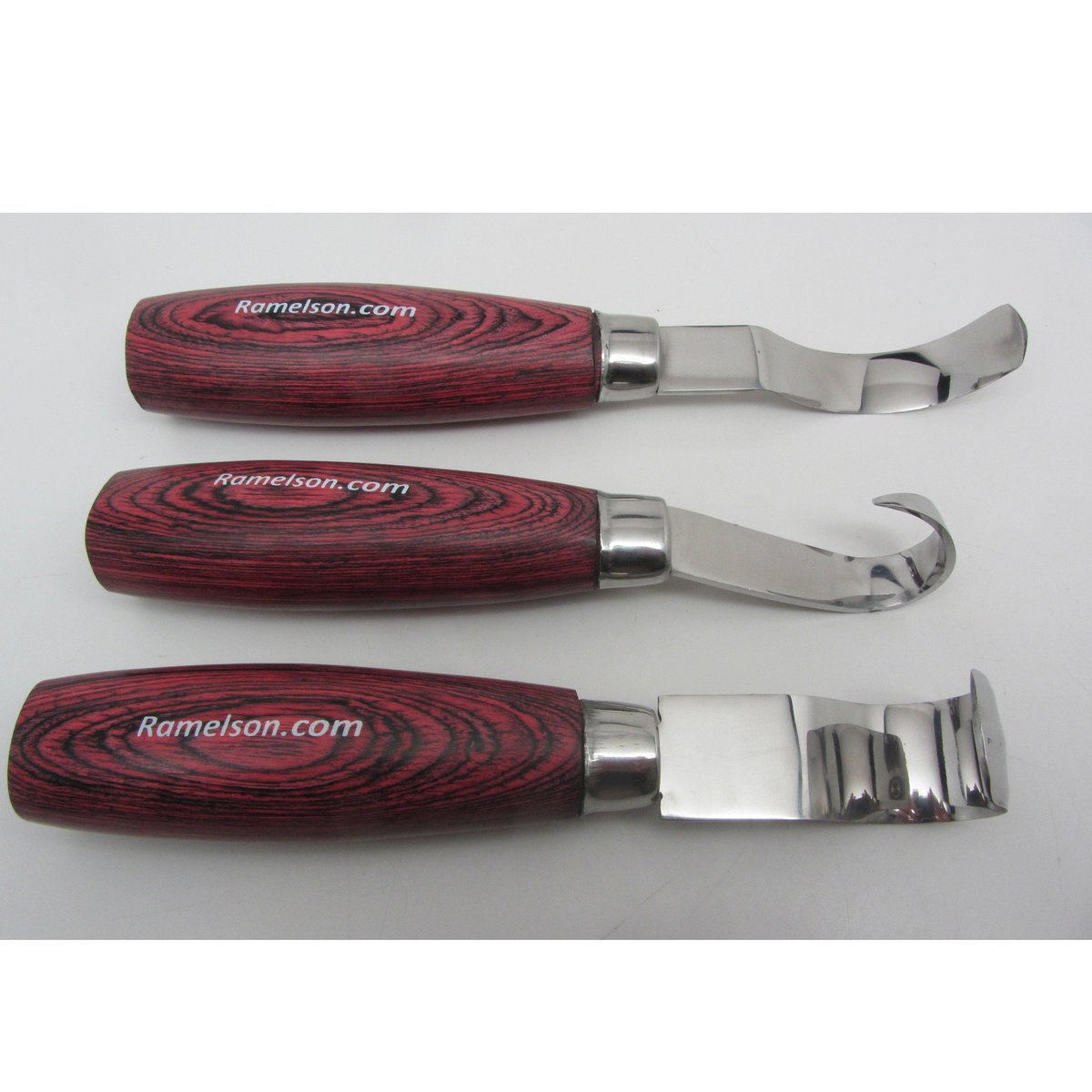 Ramelson Carving Scorp Knives 3 piece Set