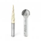 Axiom 2-piece Carving Bit Set (Iconic) by Amana Tool
