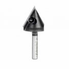 Amana Tool RC-1148 Insert V-Groove 60 Deg x 59 / 64 x 1/4 Inch Shank CNC Router Bit