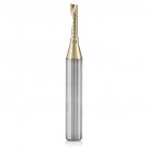 Amana Tool 46292-K Spiral 2D/3D Carving 0.10 Deg Tapered Angle Flat Bottom Up-Cut 4 Flute Router Bit